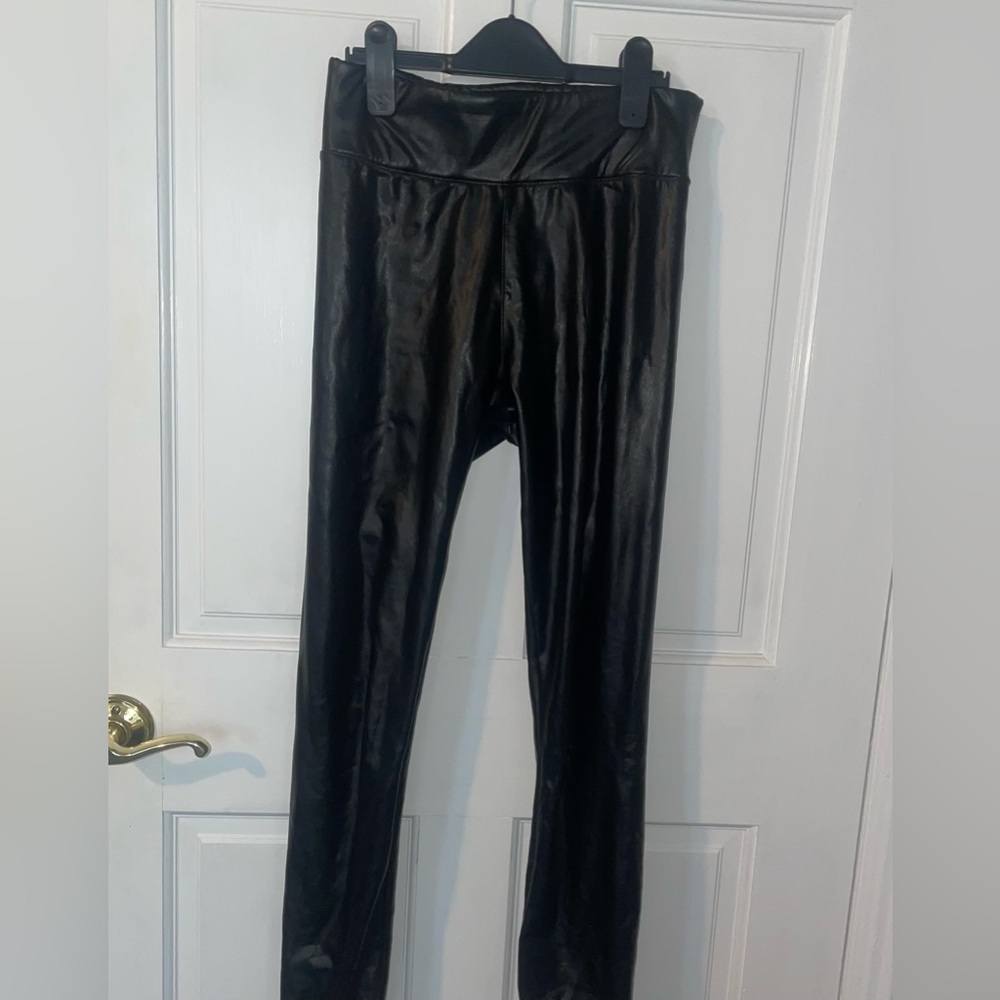 Black Leather Pants
